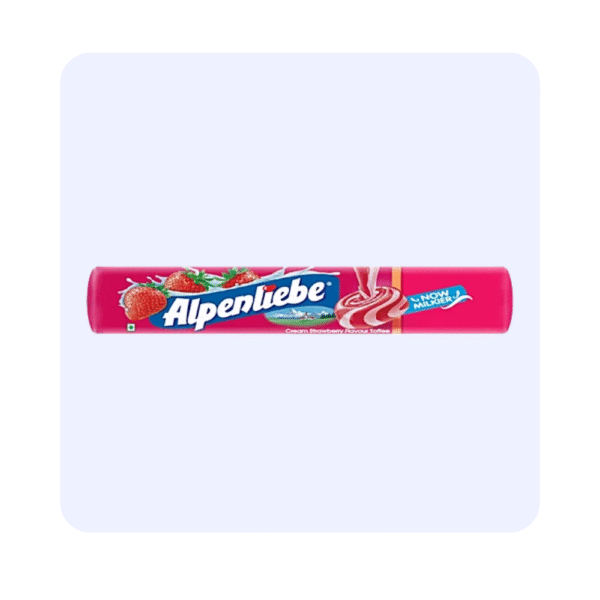 Alpenliebe Creamfills strawberry Toffee(10 Rs)