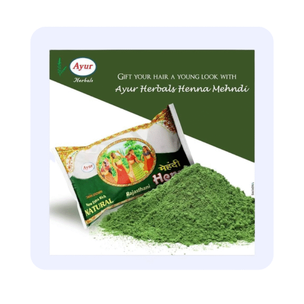 Ayur Henna Powder(Rajasthani Herbals) 150 Grams