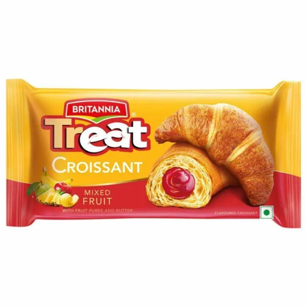 Britannia Treat Croissant mixed fruit 47 Grams