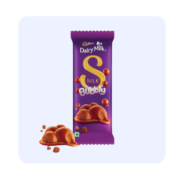 Cadbury Dairy Milk Silk Bubbly chocolate