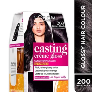 Loreal Casting Creme Gloss Conditioning Hair Color 200 Ebony Black