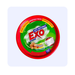 Exo round  Anti-bacterial ginger twist dish wash tub- 500g