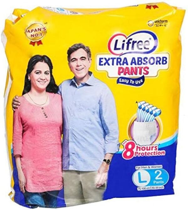 Lifree ExtraAbsorb Super Pants L2(35-49,90-125cm)