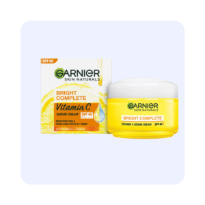 Garnier Bright Complete Vitamin C Serum Cream SPF 40 PA +++ Lemon