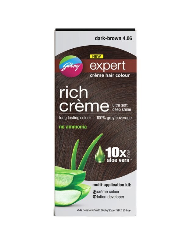 Godrej Expert Rich Creme 4.06 Dark Brown 50g+50ml