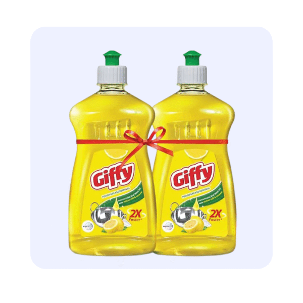 Giffy dishwash liquid 500ml Buy1 Get 1