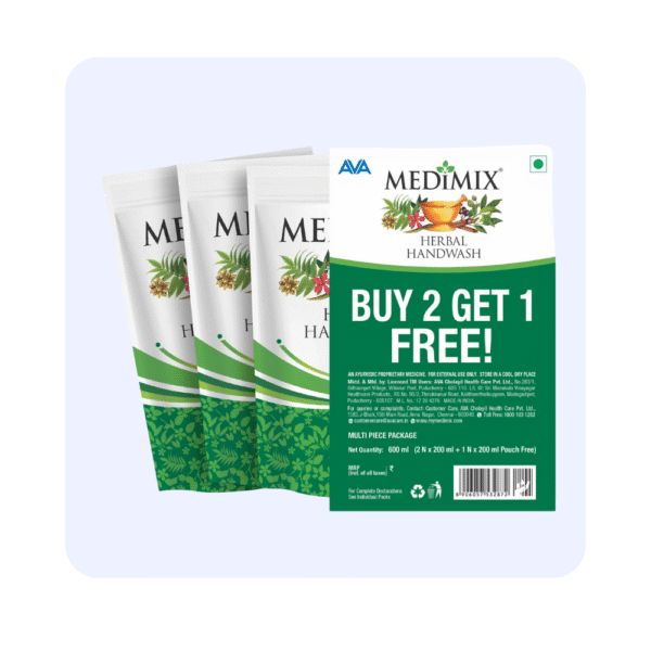 Medimix Herbal Hand Wash 200ml ( Pack Of 3)