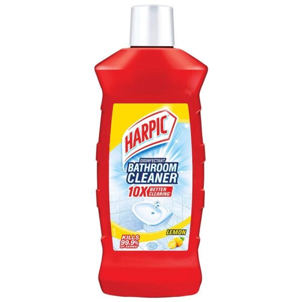 Harpic Red Bathroom Cleaner Lemon Fresh