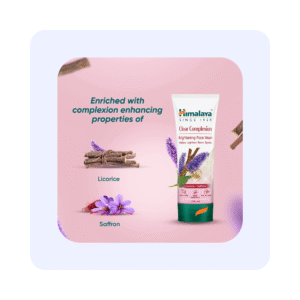 Himalaya Clear complexion Brightening Face Wash Licorice Saffron