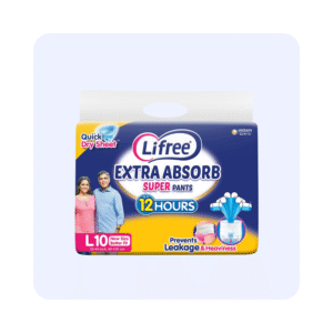 Lifree Extra Absorb Super Pants L10(35-49inch,90-125cm)
