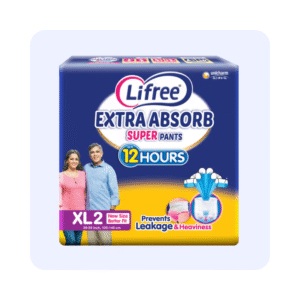Lifree Extra Absorb Super Pants XL2(39-55inch,100-104cm)