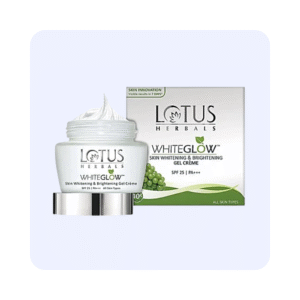 Lotus Herbals SPF 25 Pa+++ White glow Skin Whitening and Brightening Gel Cream