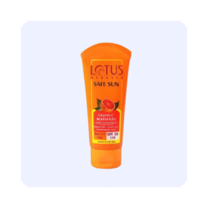 Lotus Herbals Safe SunVitamin C Matte Gel Daily  Sunscreen PA+++ - SPF 50
