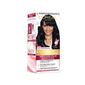 Loreal Paris Excellence Hair Color 1 BLACK 25g+25ml