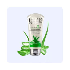 Lotus Herbals whiteglow 3in1 Deep Cleansing Skin whitening Facial Foam