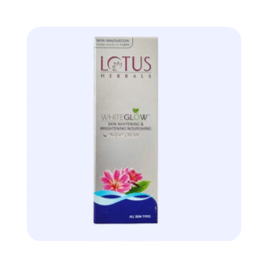 Lotus Herbals White Glow skin whitening and brightening Night Cream 15g