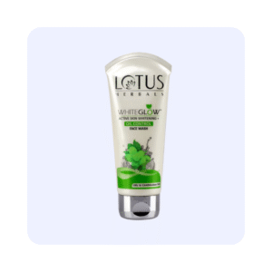 Lotus Herbals whiteglow active skin whitening + Oil Control Face Wash