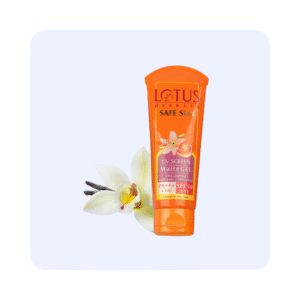 Lotus Herbals Safe Sun UV Screen mattegel  Gel Cream SPF 50 PA +++ 15 grams