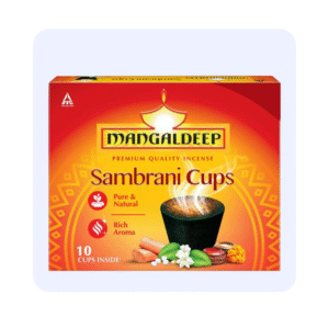 Mangaldeep Sambrani Cups 12 Pcs