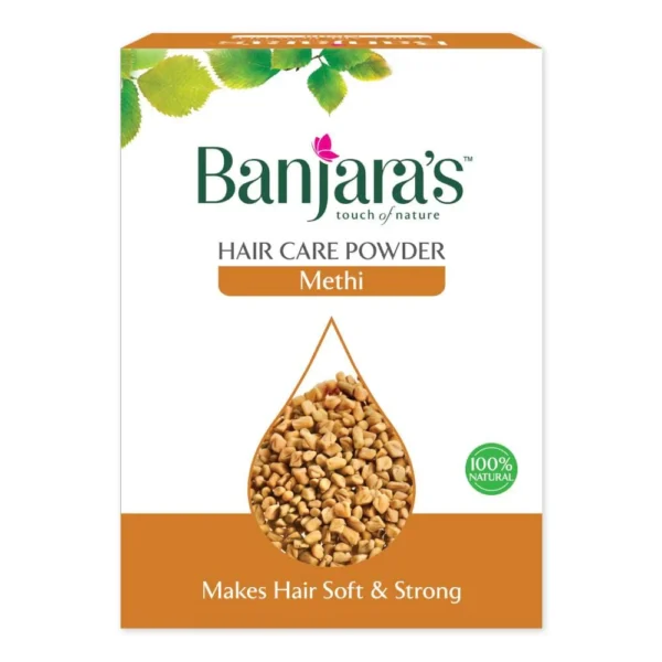 Banjara's Hair Care Powder Methi 100g (20g*5N)
