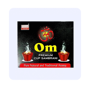 Om Premium Cup Sambrani 12 Pcs