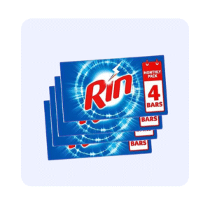 Rin Detergent Bar ( Pack Of 4) 250g
