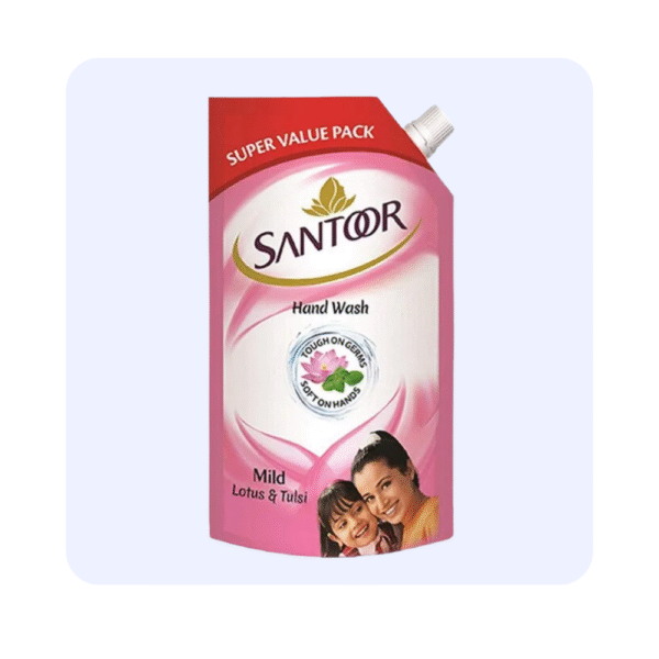 Santoor Mild Gentle Hand Wash 675ml