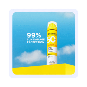 Garnier SPF 50 Super UV Invisible Air-Mist Sunscreen PA +++ 75 ML