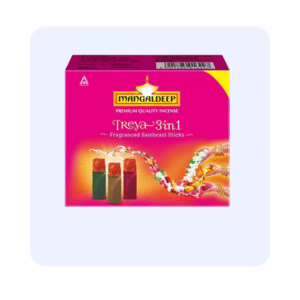 Mangaldeep Treya 3in1 Sambrani sticks 18 Pcs