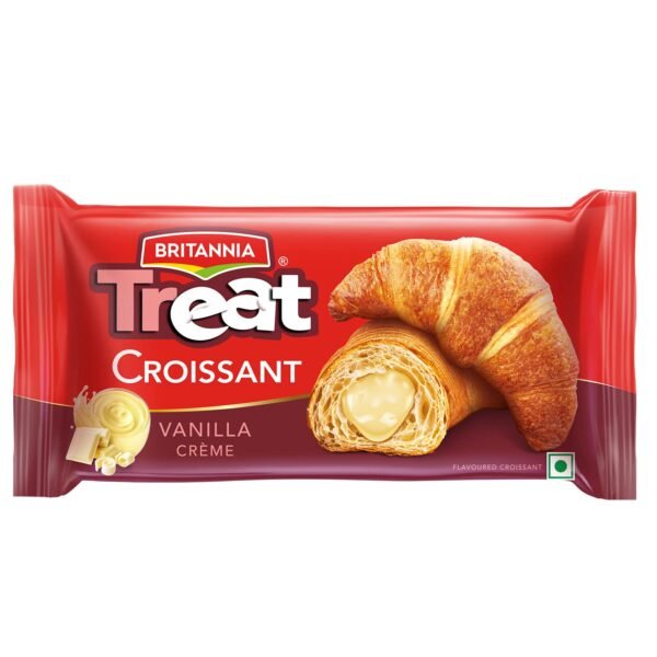 Britannia Treat Croissant vanilla 47 Grams