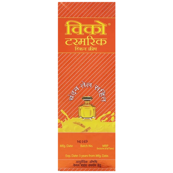 Vicco Turmeric Skin Cream with Sandalwood Oil