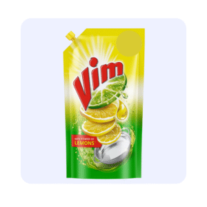 Vim liquid pouch