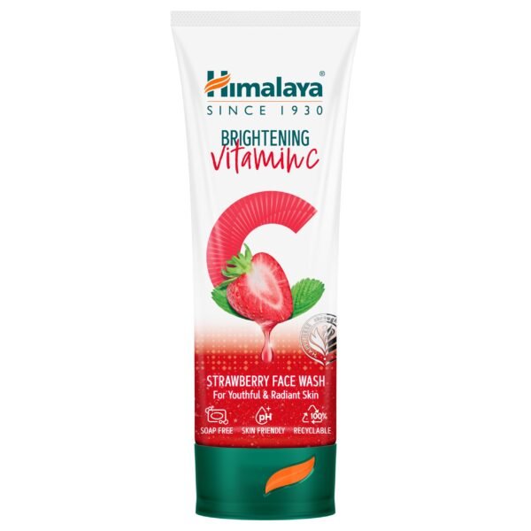 Himalaya Brightening Vitamin C Strawberry Face Wash