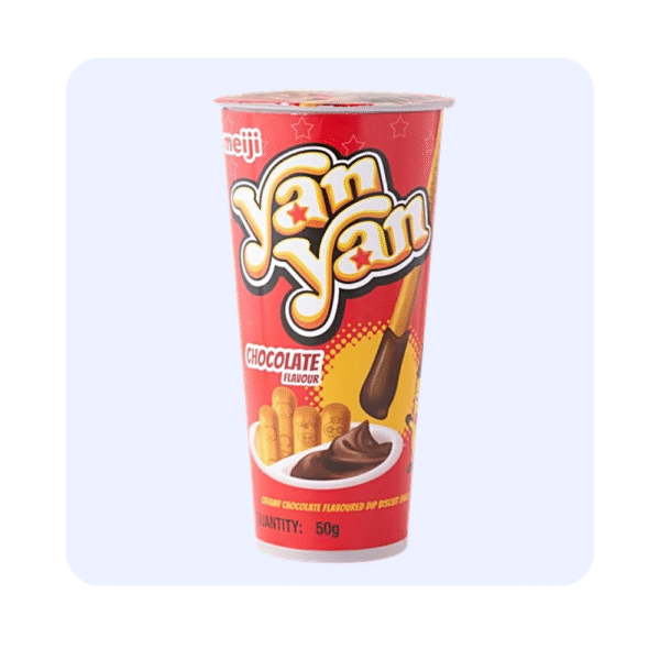 Yan Yan Dip Biscuit Chocolate Flavoured 50g Pack