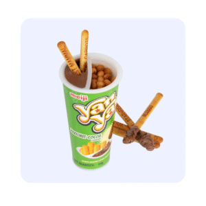 Yan Yan Dip Biscuit Hazlenut-cocoa Flavoured  50g Pack