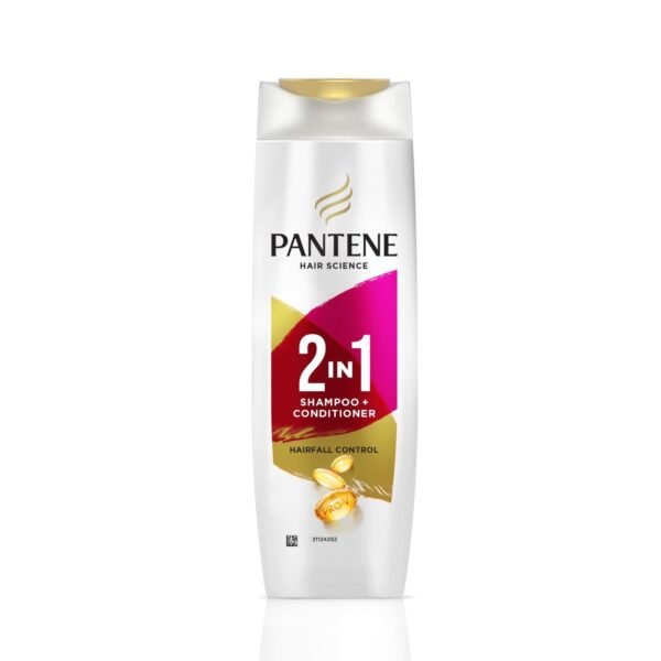 Pantene 2 in 1 Shampoo + Conditioner Hairfall Control 180ml