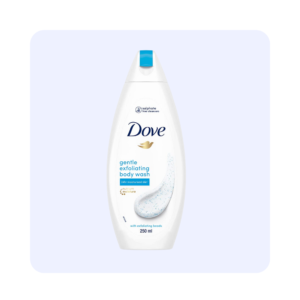Dove Gentle Exfoliating Body Wash Moisturised 250ml