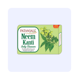 Patanjali Neem Kanti Body Cleanser Monthly Pack (150g)
