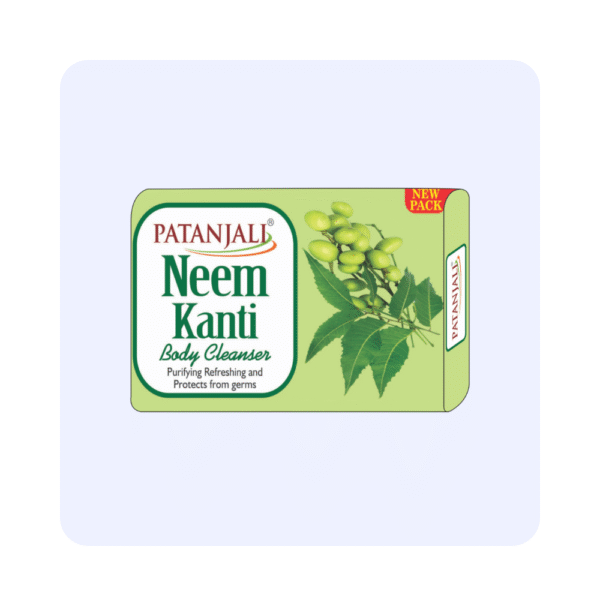 Patanjali Neem Kanti Body Cleanser Monthly Pack (150g)