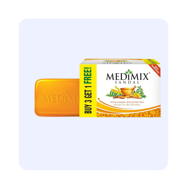 Medimix Sandal Soap Buy 3 Get 1 Free (each 125g)