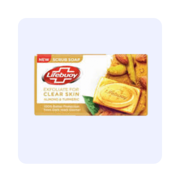 Lifebuoy Clear Skin Almond & Turmeric Soap 100g