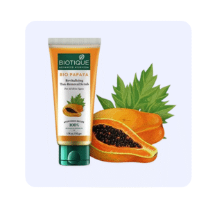 Biotique Papaya Tan Removal Brightening Revitalizing Face Scrub 100g