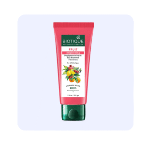Biotique Fruit Brightening Depigmentation & Tan Removal Face pack 100g