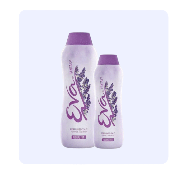 Eva Flower Fun Perfumed Talcum powder  Buy1 Get 1 Free  (100g X 2)