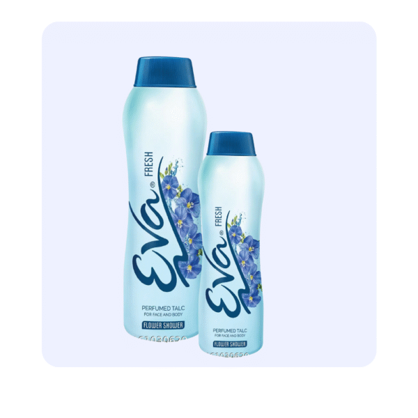 Eva Flower Shower Perfumed Talcum powder   Buy 1 Get 1 free( 100g X2 )