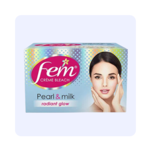 Fem Creme Bleach Pearl & Milk Radiant Glow(Bleaching Cream)