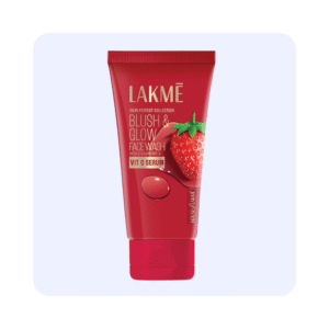 Lakme Blush & Glow Strawberry & Vitamin c Serum Fresh Face Wash 50g