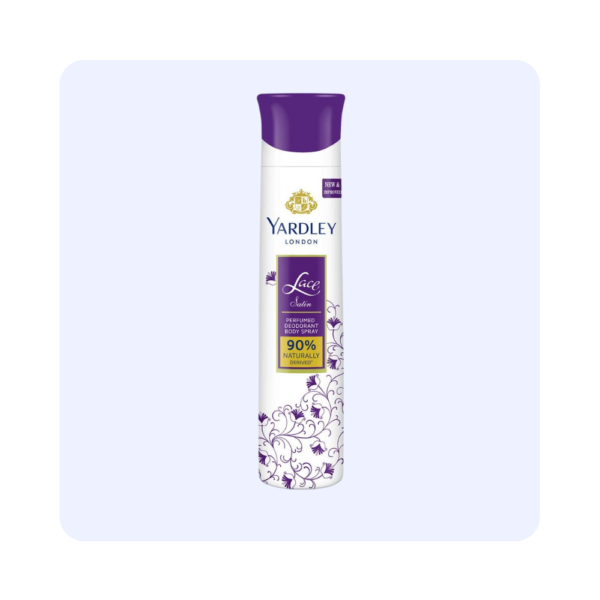Yardley Lace Satin Deodorant Body Spray 150ml