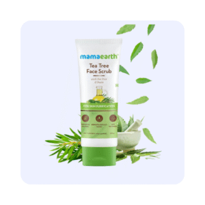 Mamaearth Tea Tree Face Scrub(with Tea Tree and Neem) 100g