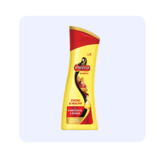 Meera Strong & Healthy with Kunkudukai & Badam Shampoo